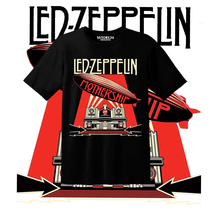 KAOS LED-ZEPPELIN ORIGINAL KAOS PRIA WANITA