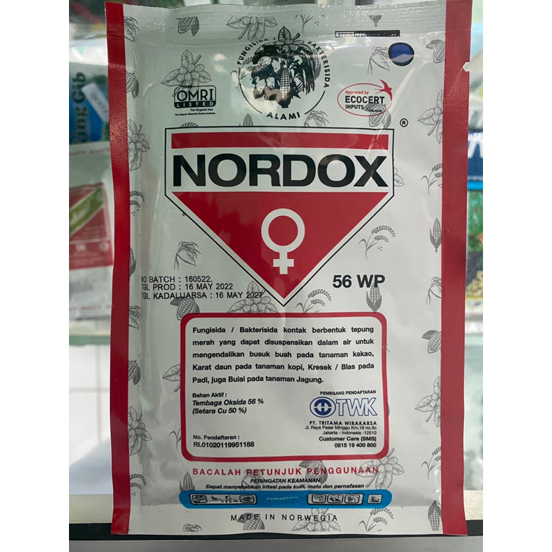 Fungisida Nordox 100 gram