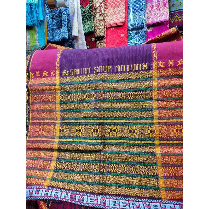 Ulos ragihotang Dimensi berglitter,Ulos Hela, Ulos pengantin, Ulos Tulang