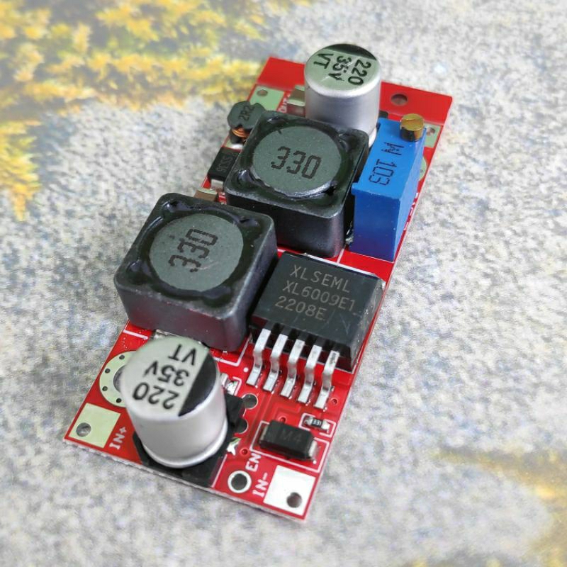 step Up Down Dc xl6009 boost buck converter Penstabil tegangan DC Penaik dan penurun tegangan 2in1