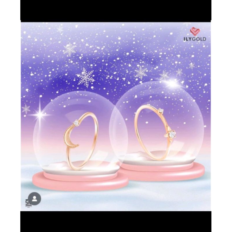 Cincin emas ilygold kadar 9k