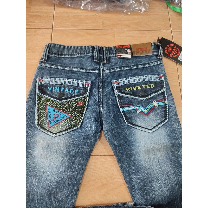 Celana panjang jeans anak 10 -12 tahun