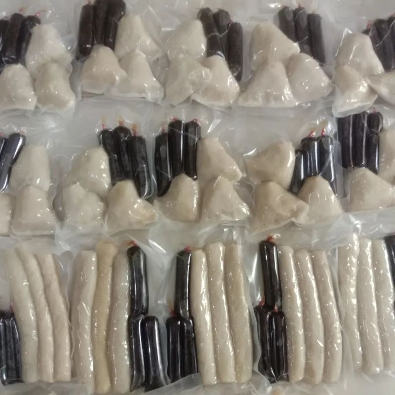 

Pempek Kapal Selam, Lenjer Besar, Keriting/Kerupuk Besar