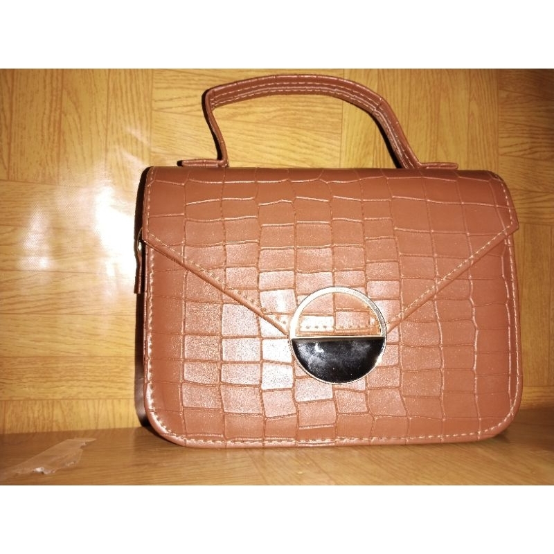 Tas Mini croco tebal (real picture)