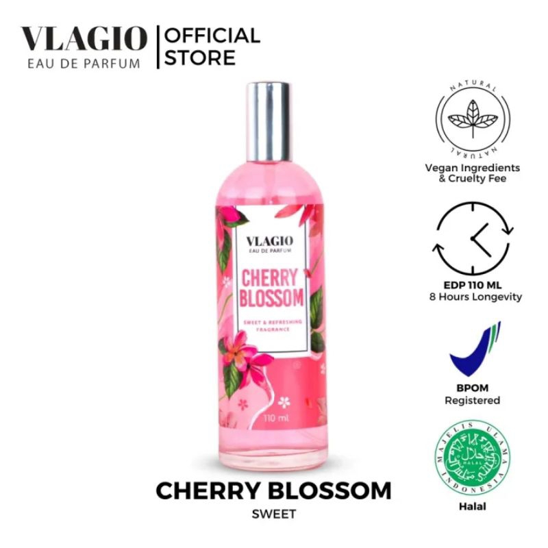 Vlagio Eau De Parfum Hijab Series 110ml Minyak Wangi Vlagio Eau De Parfum 110ml