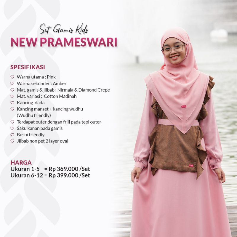 GAMIS AULIA KIDS ANAK ANAK LEBARAN SERAGAMAN COUPLEAN PINK