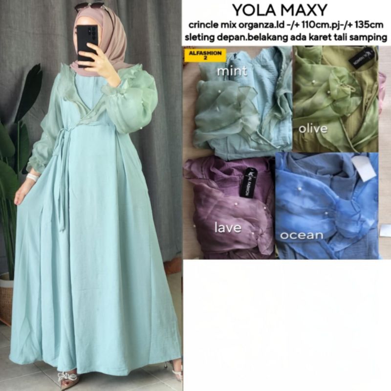 YOLA MAXY DRESS