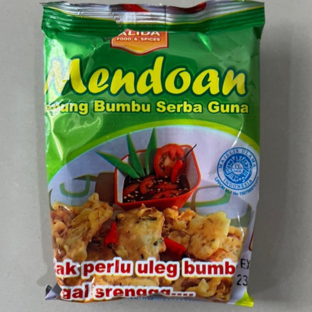 

Tepung Mendoan Alida | Bumbu Serba Guna per bungkus