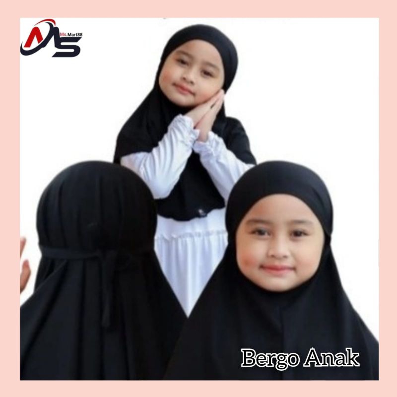 Bergo Anak / Hijab Bergo Anak Maryam Diamond