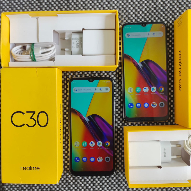 Realme C30 2/32 Second Fullset Ori