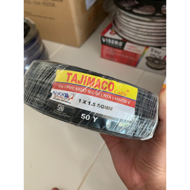 KABEL TUNGGAL TAJIMACO 1 x 15 PERMETER
