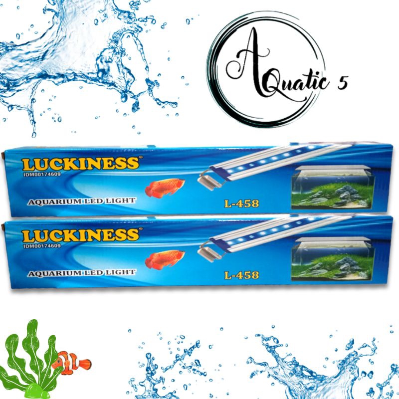 Promo Murah Lampu Led Lampu Atas Aquarium Aquascape LED LUCKINESS L 458