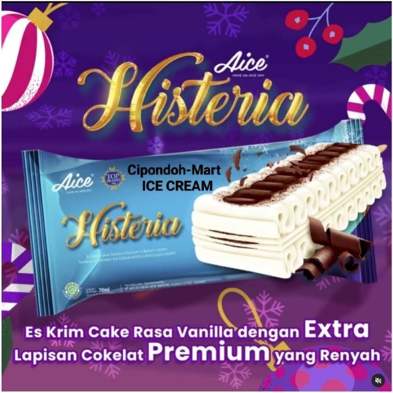 ICE CREAM AICE CAKE HISTERIA
