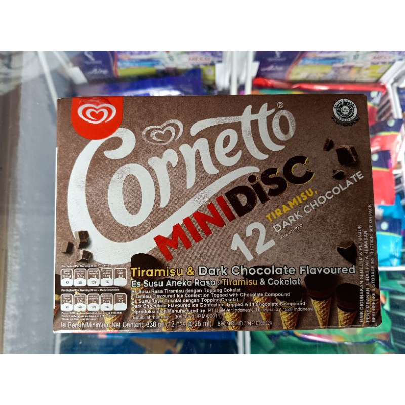 

Ice Cream Walls Cornetto Mini Coklat Tiramisu