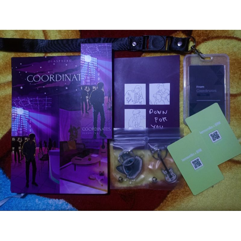 Preloved Novel Coordinates Hard Cover by Olasphere