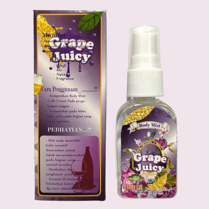 PARFUM BODY MIST SEGAR PRIA ATAU WANITA FG12