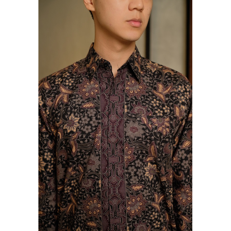 Batik Ayman - SATYA | Baju Kemeja Batik Pria Katun Solo Halus