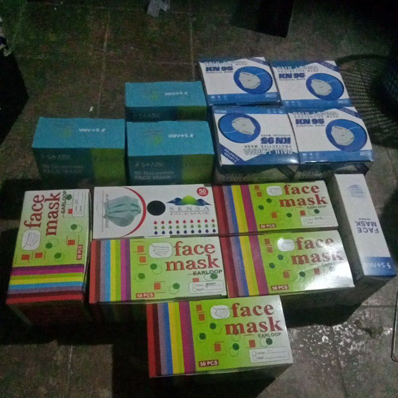 

dus box kosong masker