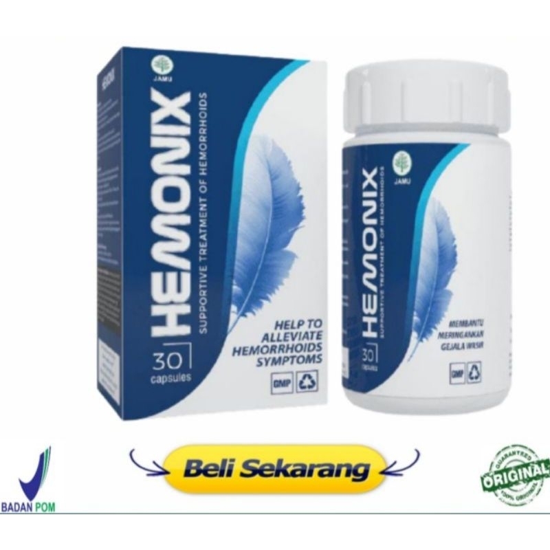 Hemonix Asli Original Obat Wasir Ambien Bpom