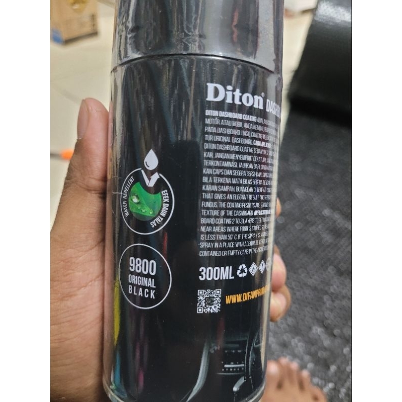 Jual Diton Premium Dashboard Black Ml Kemasan Irit Ml Shopee