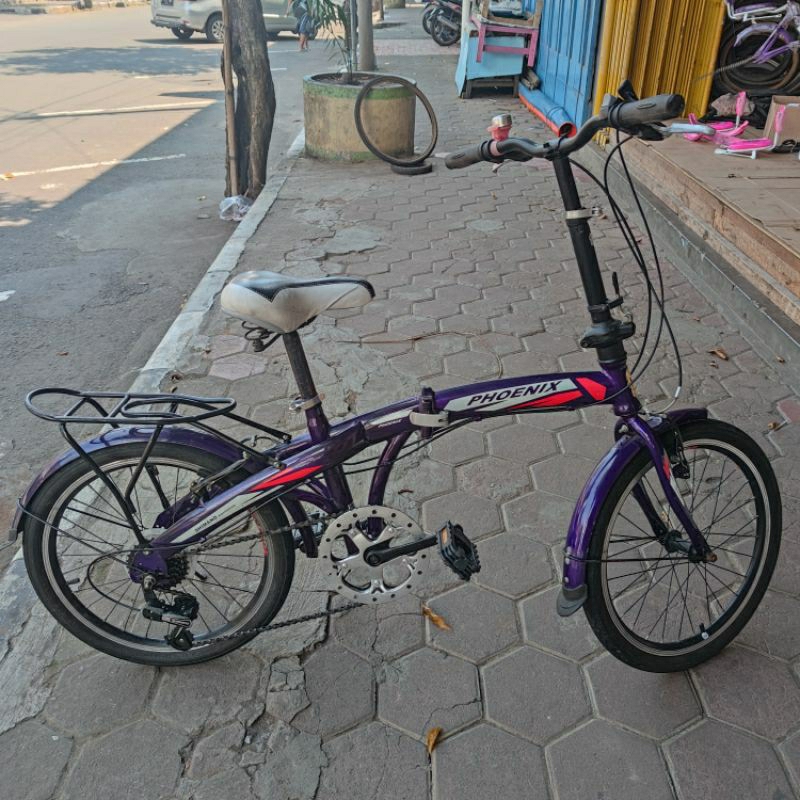 Sepeda Lipat Folding Bekas Second Phoenix 20"