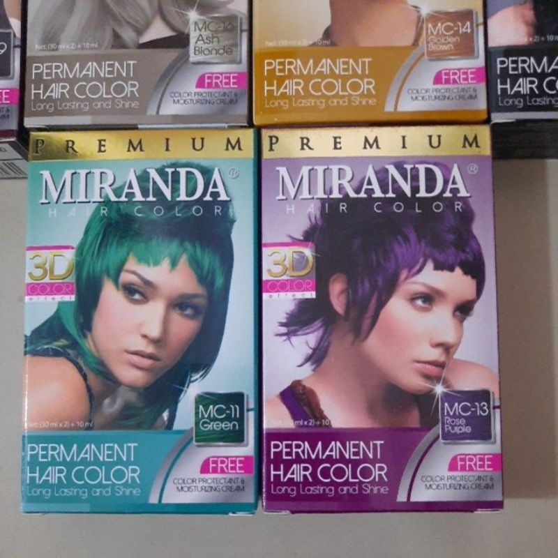 Semir Rambut Miranda Premium/ hair color/Bleaching decoloring