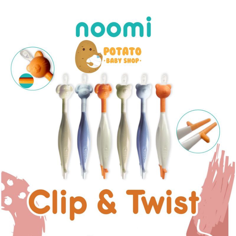 Noomi Clip &amp; Twist - Pembersih Telinga Anak