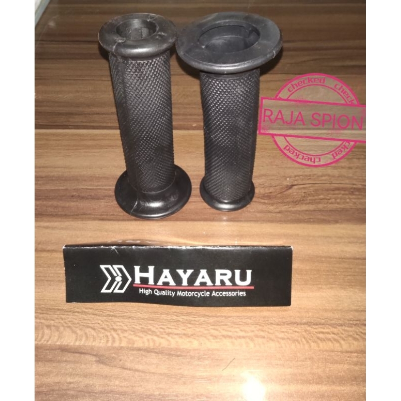 handgrip hayaru lubang dan buntu/handgrip hayaru plus jalu pcx crom
