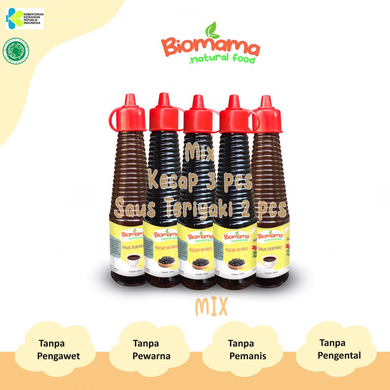 

BIOMAMA Mix Kecap MPASI Saus Teriyaki MPASI