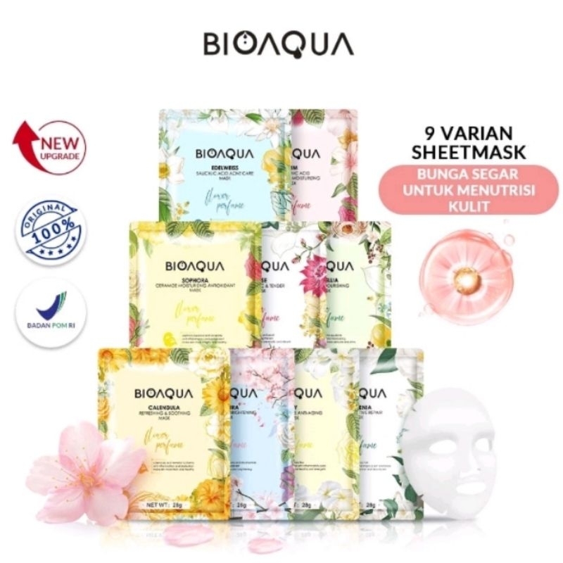 BIOAQUA Sheet mask Flower 28gr