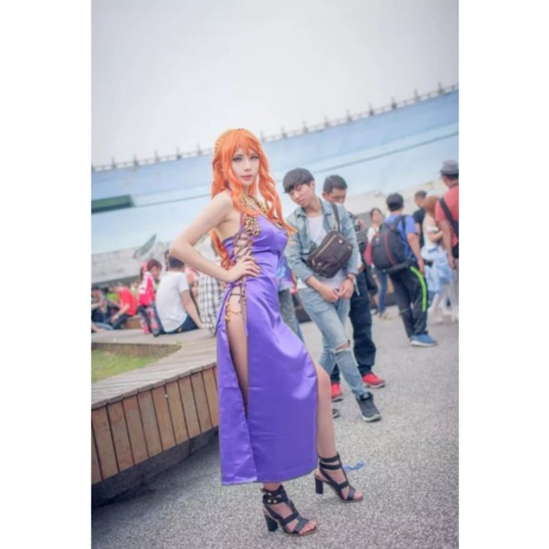 costum nami one piece cosplay