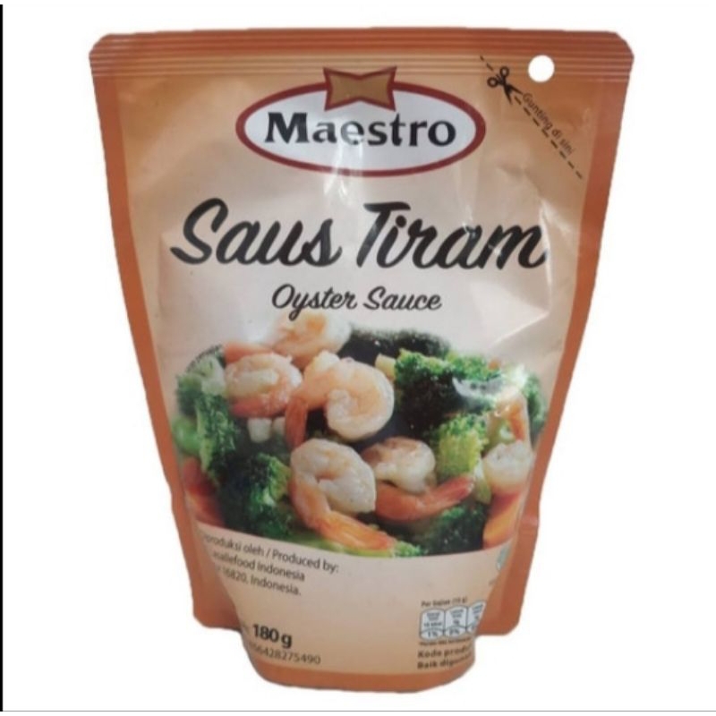 

maestro saus tiram 180gr