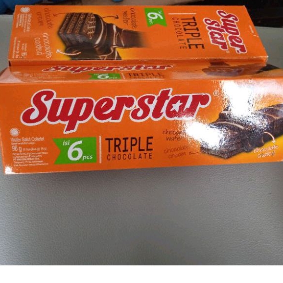 Wafer superstar box isi 6