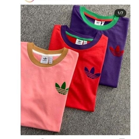 Tshirt adidas trefoil logo 70s classic vintage