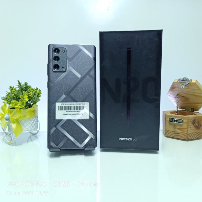 SAMSUNG GALAXY NOTE 20 5G 8/256 GB HP SECOND BEKAS RAM 8 256GB RESMI SEIN