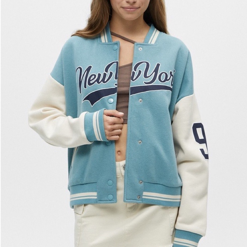 varsity new york pull and bear tosca