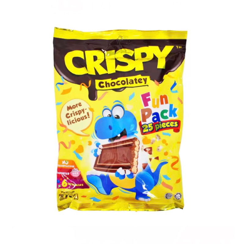 

Cokelat Crispy Fun Pack Chocolatey 25pcs / Biskuit / Import / Cokelat / coklat / Crispy / Fun / Pack / Chocolatey / 25pcs / Biskuit / Import / wafer / chocolate / BG