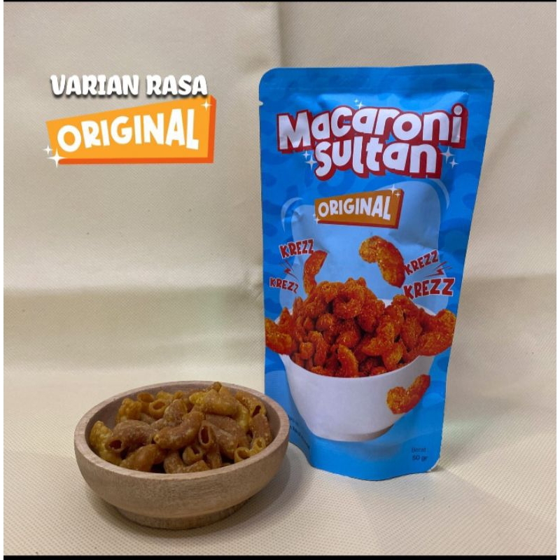 

macaroni sultan rasa original kemasan 50gr