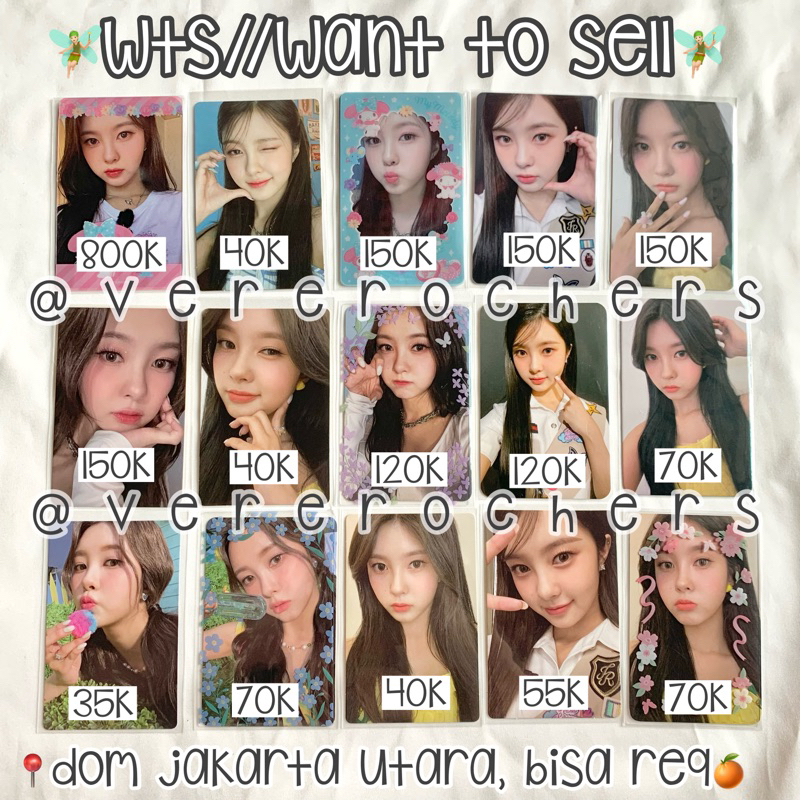 PHOTOCARD PC DAYEON KEP1ER OFFICIAL READY STOCK