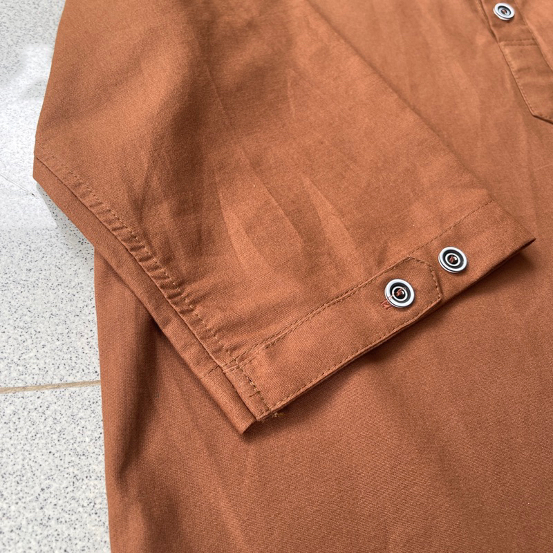 Koko Kurta Lengan 3/4 bahan baby canvas by riZAru