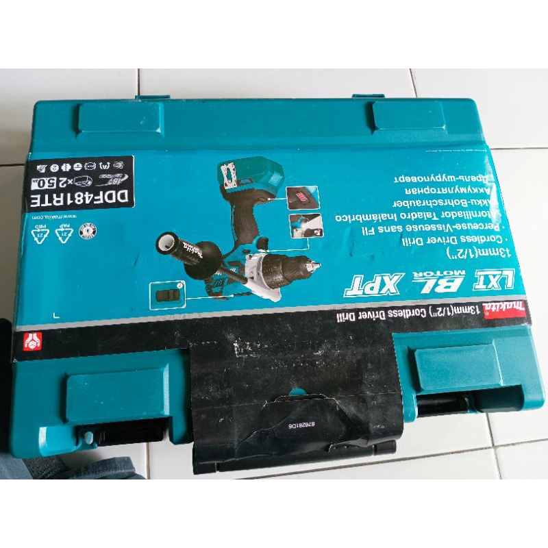 cordless drill makita DDF481RTF
