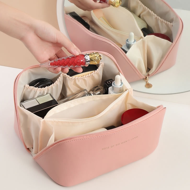 TAS KOSMETIK WASHBAG TAS ALAT MAKEUP COSMETIC BAG ORGANIZER WANITA ANTI AIR