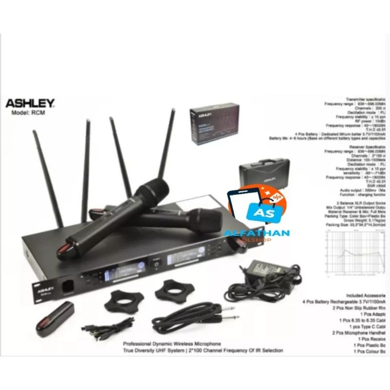 Mic Ashley wireless RCM Original Handheld Mic