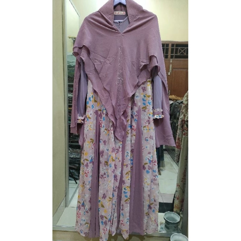 Gamis set syar'i NAZLA