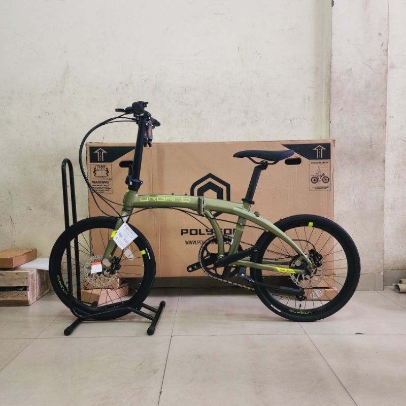 Sepeda Lipat POLYGON URBANO 5 Seli Folding Bike