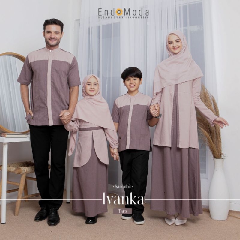 ENDOMODA IVANKA TARO SARIMBIT KELUARGA PROMO TERLARIS ORIGINAL