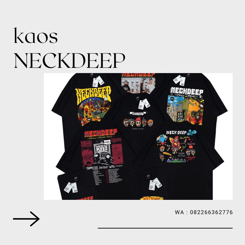kaos NECKDEEP Oversize