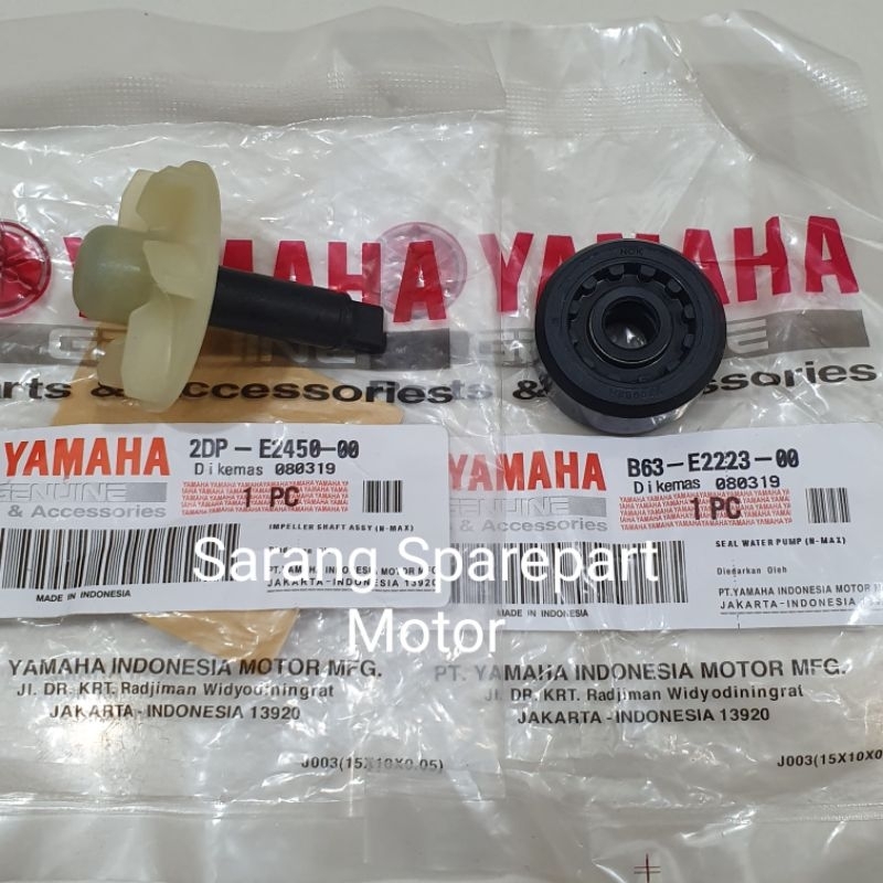 Kipas Waterpump + Seal Water Pump Nmax N max Aerox 2DP