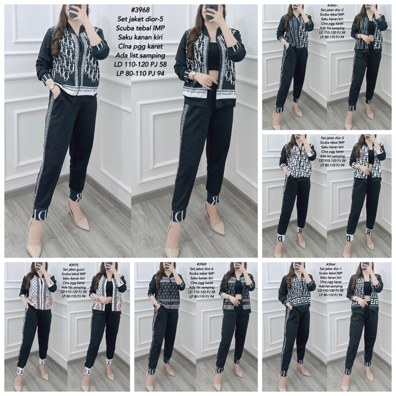 Setelan Jaket Import 3968 | Set Jaket 3696 | Set Jaket 3970 Signikastore