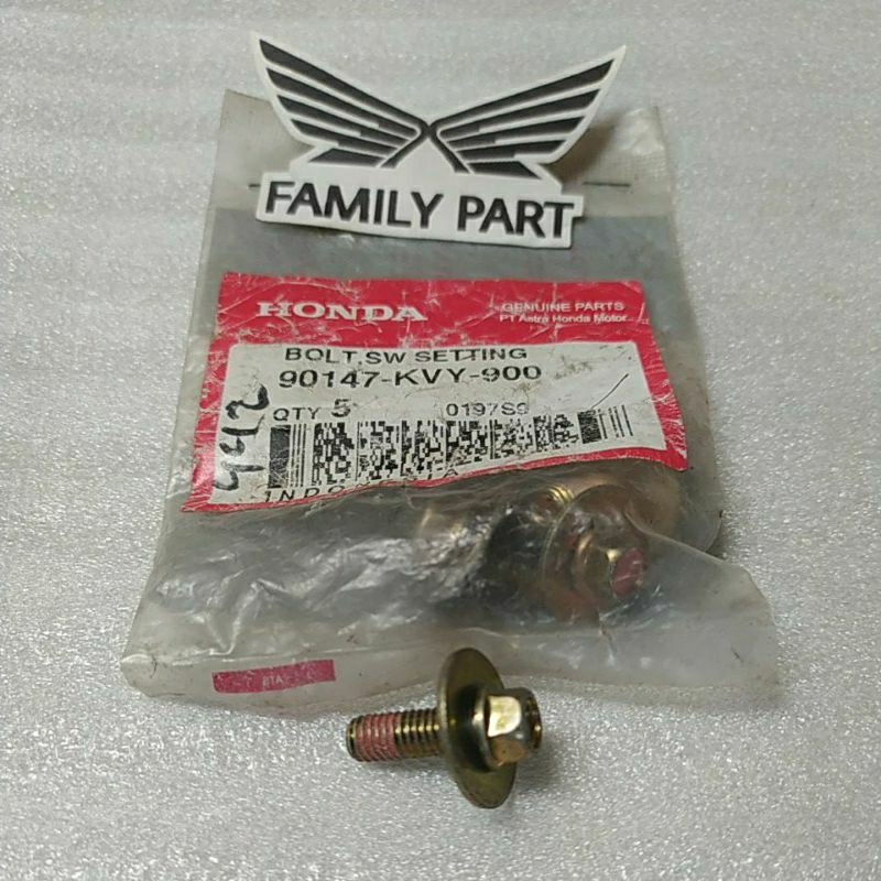 90147-KVY-900 Bolt Swing Setting Baut Switch Standard Samping Beat Spacy Vario 110 125 150